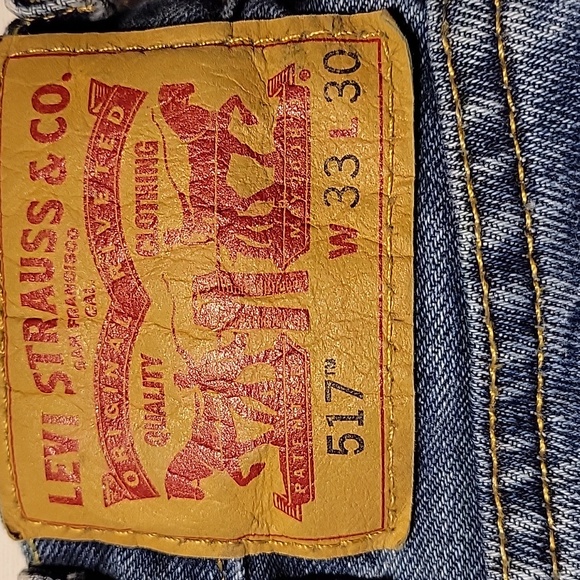 Levi's - Men's Blue Jeans - Picture 6 of 9